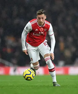 Mesut Ozil in Action: Arsenal vs. Wolverhampton Wanderers, Premier League 2019-20