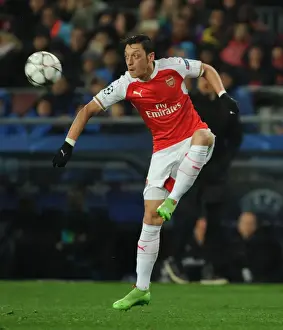 Mesut Ozil: In Action Against Barcelona, UEFA Champions League 2015-16