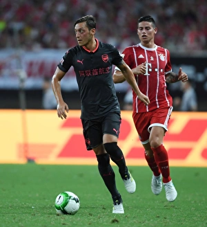 Bayern Munich V Arsenal 2017-18 Prints: Mesut Ozil in Action: Bayern Munich vs. Arsenal, Shanghai Pre-Season Friendly 2017