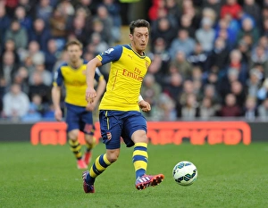 Burnley V Arsenal 2014/15 Prints: Mesut Ozil in Action: Burnley vs Arsenal, Premier League 2015