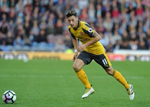 Burnley V Arsenal 2016-17 Prints: Mesut Ozil in Action: Burnley vs. Arsenal, Premier League 2016-17