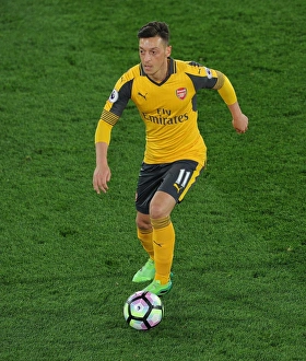 Crystal Palace V Arsenal 2016-17 Prints: Mesut Ozil in Action: Crystal Palace vs. Arsenal, Premier League 2016-17
