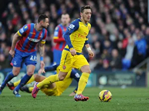 Crystal Palace V Arsenal 2014-15 Prints: Mesut Ozil in Action: Crystal Palace vs Arsenal, Premier League 2014-15
