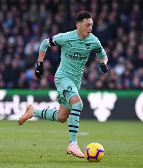 Crystal Palace V Arsenal 2018-19 Prints: Mesut Ozil in Action: Crystal Palace vs Arsenal, Premier League 2018-19
