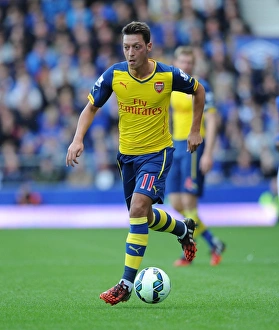 Everton V Arsenal 2014/15 Prints: Mesut Ozil in Action: Everton vs. Arsenal, Premier League 2014/15
