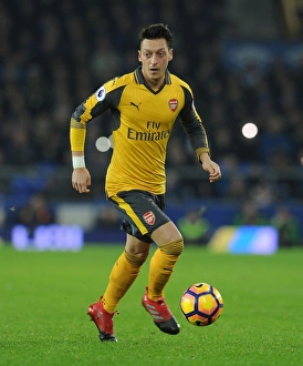 Everton V Arsenal 2016-17 Prints: Mesut Ozil in Action: Everton vs Arsenal, Premier League 2016-17