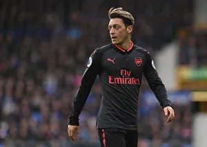 Everton V Arsenal 2017-18 Prints: Mesut Ozil in Action: Everton vs. Arsenal, Premier League 2017-18
