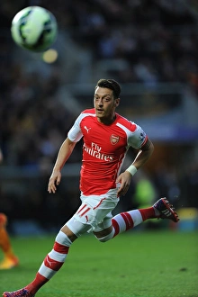 Hull City V Arsenal 2014/15 Prints: Mesut Ozil in Action: Hull City vs. Arsenal, Premier League 2014/15