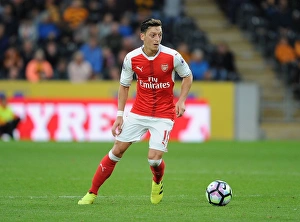 Hull City V Arsenal 2016-17 Prints: Mesut Ozil in Action: Hull City vs Arsenal, Premier League 2016-17