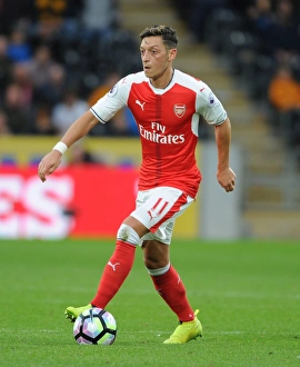 Hull City V Arsenal 2016-17 Prints: Mesut Ozil in Action: Hull City vs Arsenal, Premier League 2016-17
