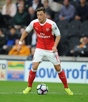 Hull City V Arsenal 2016-17 Prints: Mesut Ozil in Action: Hull City vs Arsenal, Premier League 2016-17