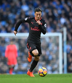 Mesut Ozil in Action: Manchester City vs. Arsenal (2017-18)