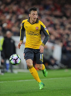Middlesbrough V Arsenal 2016-17 Prints: Mesut Ozil in Action: Middlesbrough vs Arsenal, Premier League 2016-17