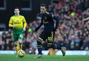 Mesut Ozil in Action: Norwich City vs. Arsenal FC, Premier League 2019-20