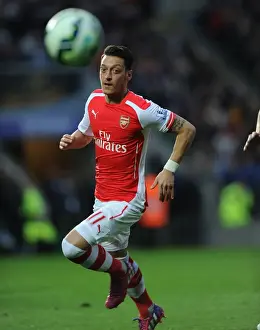 Hull City V Arsenal 2014/15 Prints: Mesut Ozil in Action: Premier League 2014-2015 - Arsenal vs. Hull City