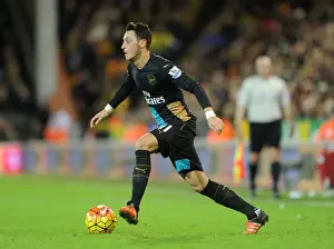 Norwich City V Arsenal 2015-16 Prints: Mesut Ozil in Action: Premier League 2015-16 - Norwich City vs Arsenal