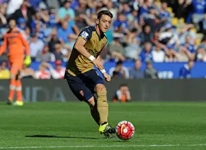 Leicester City V Arsenal 2015/16 Prints: Mesut Ozil in Action: Premier League Showdown - Leicester City vs. Arsenal, 2015/16
