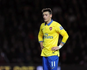 Southampton V Arsenal 2013-14 Prints: Mesut Ozil in Action: Southampton vs. Arsenal, Premier League 2013-14
