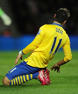 Southampton V Arsenal 2013-14 Prints: Mesut Ozil in Action: Southampton vs Arsenal, Premier League 2013-14