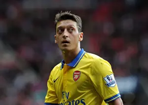 Mesut Ozil: In Action Against Sunderland, Premier League 2013-14