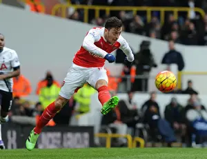 Tottenham Hotspur V Arsenal 2015-16 Prints: Mesut Ozil: In Action Against Tottenham in the 2015-16 Premier League