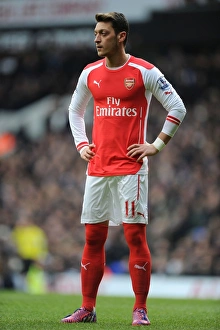Tottenham Hotspur V Arsenal 2014-15 Prints: Mesut Ozil: In Action Against Tottenham in the Premier League, 2014-15