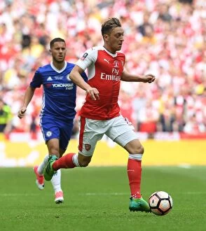 Arsenal v Chelsea - FA Cup Final 2017 Collection: Mesut Ozil (Arsenal). Arsenal 2: 1 Chelsea. FA Cup Final. Wembley Stadium, 27 / 5 / 17