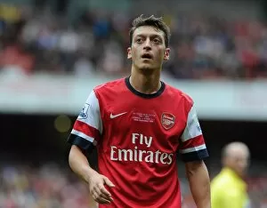 Mesut Ozil (Arsenal). Arsenal 3: 1 Stoke City. Barclays Premier League. Emirates Stadium, 22 / 9 / 13