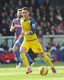 Images Dated 21st February 2015: Mesut Ozil (Arsenal). Crystal Palace 1: 2 Arsenal. Barclays Premier League