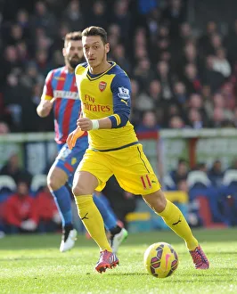 Mesut Ozil (Arsenal). Crystal Palace 1: 2 Arsenal. Barclays Premier League. Selhurst Park, 21 / 2 / 15