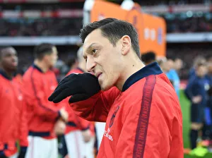 Mesut Ozil: Arsenal FC vs. Everton FC, Premier League, Emirates Stadium, London, 2020