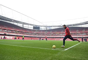 Arsenal V Manchester United 2019-20 Prints: Mesut Ozil: Arsenal FC vs Manchester United, Premier League 2019-2020