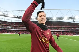 Arsenal V Wolverhampton Wanderers 2018-19 Prints: Mesut Ozil: Arsenal FC vs. Wolverhampton Wanderers, Premier League 2018-19