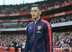 Arsenal V Southampton 2016-17 Prints: Mesut Ozil: Arsenal FC's Creative Force at Emirates Stadium