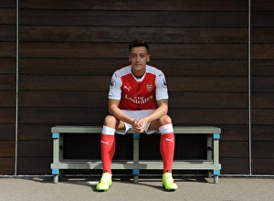 1st Team Photocall 2016-17 Prints: Mesut Ozil at Arsenal First Team Training 2016-17