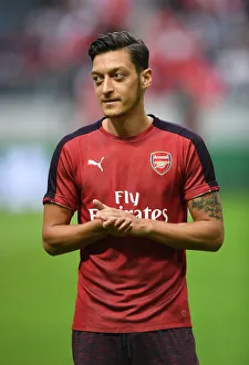 Mesut Ozil: Arsenal Football Club - Arsenal vs. SS Lazio Pre-Season Friendly, Stockholm, Sweden, 2018