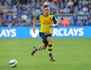 Images Dated 31st August 2014: Mesut Ozil (Arsenal). Leicester City 1: 1 Arsenal. Barclays Premier League. The King Power Stadium