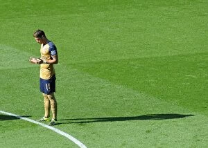 Leicester City v Arsenal 2015/16 Collection: Mesut Ozil (Arsenal). Leicester City 2: 5 Arsenal