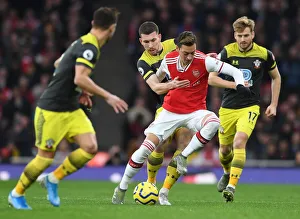 Mesut Ozil (Arsenal) Pierre-Emile Hojbjerg (Soton)