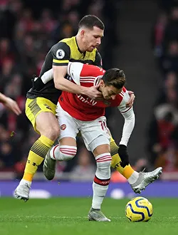 Mesut Ozil (Arsenal) Pierre-Emile Hojbjerg (Soton)
