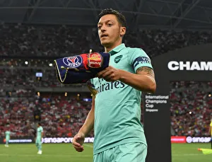 Mesut Ozil: Arsenal Star Prepares for Arsenal vs. Paris Saint-Germain in 2018 International Champions Cup, Singapore