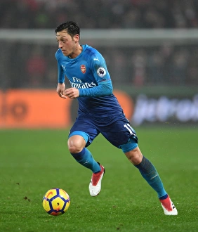 Images Dated 30th January 2018: Mesut Ozil (Arsenal). Swansea 3: 1 Arsenal. Premier League. The Liberty Stadium, 30 / 1 / 18