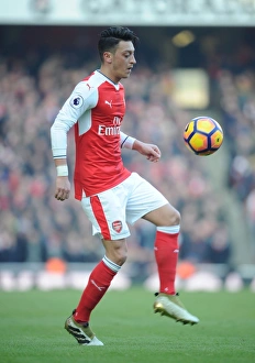 Arsenal V Burnley 2016-17 Prints: Mesut Ozil: Arsenal vs Burnley, Premier League 2016-17