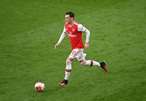 Arsenal V Everton 2019-20 Prints: Mesut Ozil: Arsenal vs. Everton, Premier League 2019-2020 - In Action
