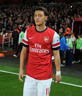 Arsenal V Liverpool 2013-14 Prints: Mesut Ozil: Arsenal vs. Liverpool, Premier League Showdown (2013-14)