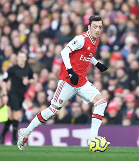 Arsenal V Sheffield United 2019-20 Prints: Mesut Ozil: Arsenal vs. Sheffield United, Premier League 2019-20 - In Action