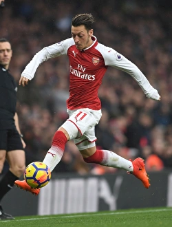 Arsenal V Tottenham Hotspur 2017-18 Prints: Mesut Ozil: Arsenal vs. Tottenham Hotspur, Premier League 2017-18