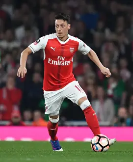 Arsenal V Lincoln City 2016-17 Prints: Mesut Ozil: Arsenal's Brilliant Performance at Emirates FA Cup Quarter-Final vs