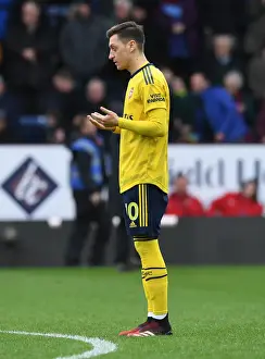 Burnley V Arsenal 2019-20 Prints: Mesut Ozil: Arsenal's Star Gear Up for Burnley Clash (2019-20)