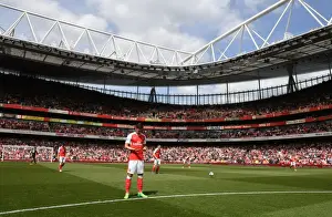 Arsenal V Everton 2016-17 Prints: Mesut Ozil: Arsenal's Star Player in Action against Everton (2016-17)